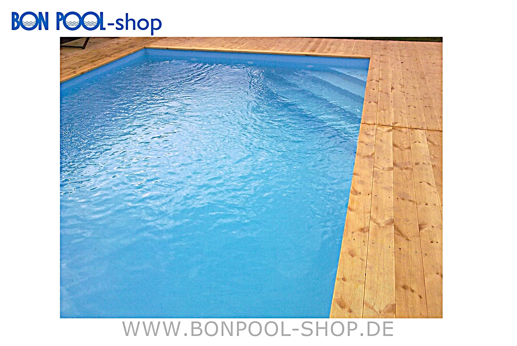 pp kunststoff rechteckbecken set 6x3x1 5m bon pool