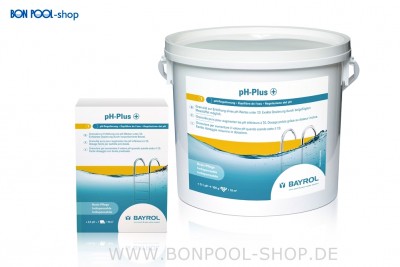 BON POOL pH-Plus Heber 12kg Bayrol Granulat für Schwimmbad 
