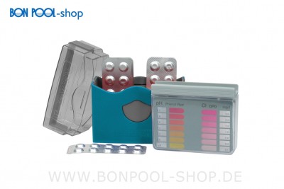 BON POOL Wasseranalyse Pooltester pH/Br+Nachfüllpack