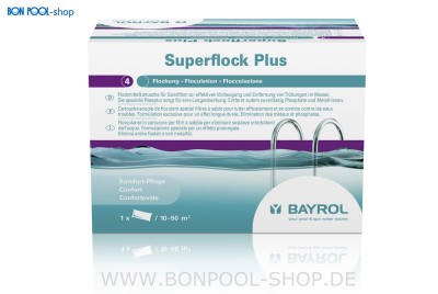 BON POOL Superflock Plus für Sandfilter 1kg