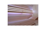 BON POOL Sauna Holzkissen Kopfstütze Holz Kissen Wellness Comfort