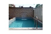 Schwalldusche Wasserfall LED Beleuchtung BON POOL