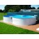 BON POOL Poolfolie  achtform Blau mit Bise