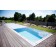 Schwimmbecken PP OVERFLOW Stone 8,0 X 3,30 X 1,50 
